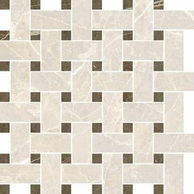 Мозаика Vitra Marmori Пулпис Мозаичный Микс Кремовый Лаппато R9 Ректификат 31.5х31.5