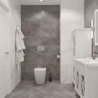 Декор Creto  Avenzo Silver W M/STR 30х90 R Glossy 1