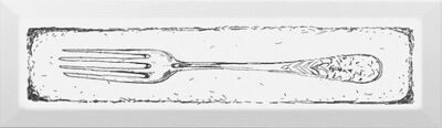 NT/B26/9001 Fork чёрный 8.5*28.5 декор