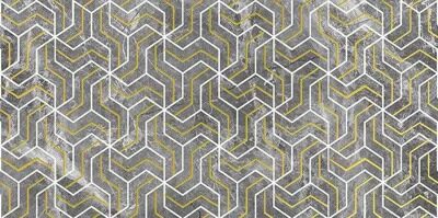 Декор (lapar0336) Laparet Crystal Fractal серый 30x60 глянцевый