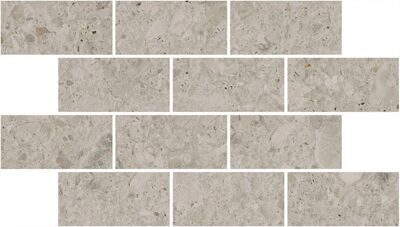 DD605920/MM Чеппо ди Гре мозаичный бежевый светлый матовый обрезной 34,6x20x0,9 керамогранит