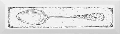 NT/B51/9001 Spoon чёрный 8.5*28.5 декор