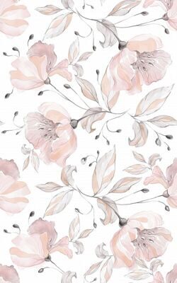 Декор Creto Вставка Poluna poppy 25х40
