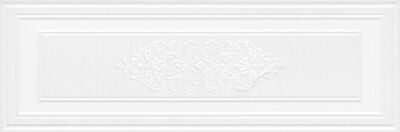 14042R/3F Монфорте белый панель обрезной 40*120 декор